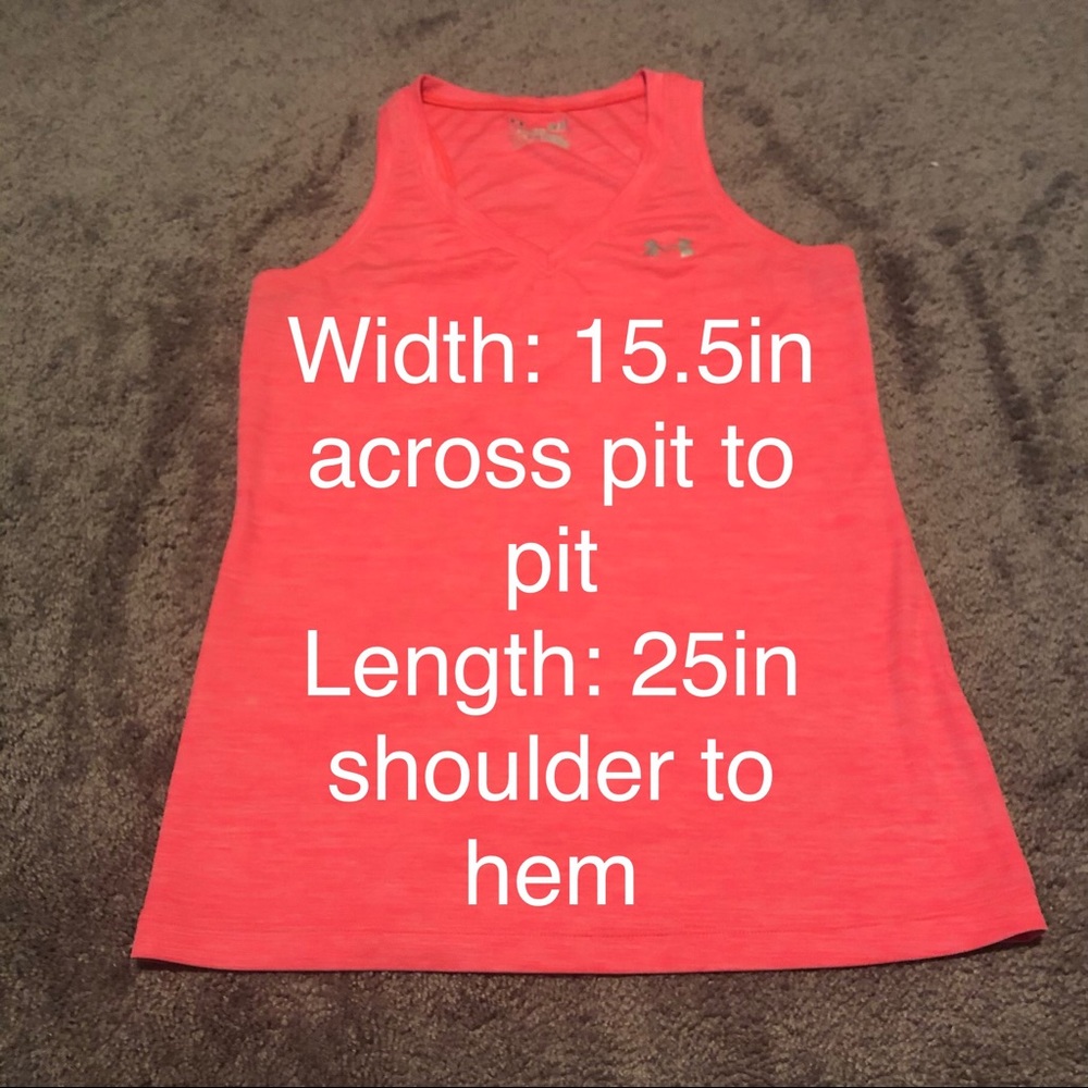 5️⃣ NWOT! Under Armor heat gear fitted tank top